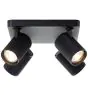 Brilliant Marty Taklampa Aluminium Sandig Svart 20W 1400lm - 830 Varm Vit | Inkl. 4x GU10