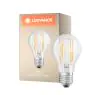 Ledvance Classic LED E27 Päron Filament Klar 7.5W 1055lm - 827 Extra Varm Vit | Dimbar - Ersättare 75W