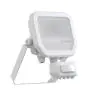 Ledvance LED Strålkastare Aluminium Vit 8W 1200lm 100D - 840 Kallvit | IP65 - Rörelse- Och Ljussensor - Symmetrisk