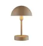 Nordlux Ellen To-Go Bordslampa Brun 2.8W 300lm - 830 Varm Vit  | IP44 - Dimbar - med Växla - Batteri