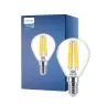Philips Master Value LED Lustre E14 boll Filament Klar 3.4W 470lm - 927 Extra Varm Vit | Bästa färgåtergivning - Dimbar - Ersättare 40W
