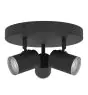 Eglo Tak Spot Consuma 1 Stål Svart | Passande för 3x GU10