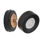 Ledvance LED Decor Spot Pluto Stål Svart 4.8W 300lm - 830 Varm Vit