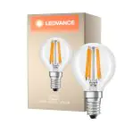 Ledvance Classic LED E14 Päron Filament Klar 4.2W 470lm - 927 Extra Varm Vit | Bästa färgåtergivning - Dimbar - Ersättare 40W