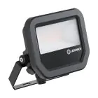 Ledvance LED Strålkastare Aluminium Svart 8W 1100lm 100D - 830 Varm Vit | IP66 - Symmetrisk