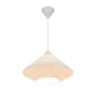D'Lite Pendellampa Groede Papper Vit | Passande För 1x E27