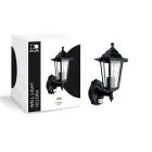 D'Lite Vägglampa Helora Svart | IP44 - Passande för 1x E27 - Rörelsesensor