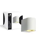 D'Lite Vägglampa Vossem Vit| IP54 - Passande För 1x GU10 