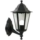 Nordlux Cardiff Up Vägglampa Aluminium Svart | Passande för 1x E27