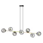 Emibig Pendellampa Gravity Stål Svart | Passande för 8x E14 - Max 10W