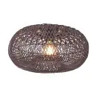Good&Mojo Taklampa Arizona Rattan Burgundy S | Passande för 1x E27 