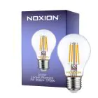 Noxion Lucent Filament LED E27 Päron Klar 7W 806lm - 827 Extra Varm Vit | Ersättare 60W