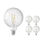 Flerpack 5x Calex Smart Tuya Wifi E27 Globe Filament 7.5W 1055lm - 818-830 Justerbar Vit | Dimbar - Ersättare 75W 