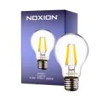 Noxion Lucent LED E27 Päron Filament Klar 4.5W 470lm - 840 Kallvit | Ersättare 40W