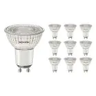 Flerpack 10x Noxion PerfectColor LED Spot GU10 PAR16 4W 345lm 60D - 930 Varm Vit | Bästa färgåtergivning - Dimbar - Ersättare 50W