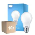 Flerpack 10x Philips Corepro LED Lampa E27 Päron Matt 8.5W 1055lm - 827 Extra Varm Vit | Ersättare 75W