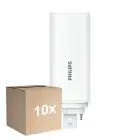Flerpack 10x Philips CorePro PL-T LED Lampa HF 9W - 840 Kallvit | 4-Stift - Ersättare 26W