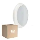 Flerpack 5x Philips LED Plafond Ledinaire WL070V Gen 2 Vit 17W 1700lm - 830-840 CCT | 300mm - IP65