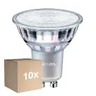 Flerpack 10x Philips MASTER Value LED Spot GU10 PAR16 3.7W 365lm 36D - 930 Varm Vit | Bästa Färgåtergivning - Dimbar - Ersättare 50W