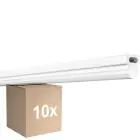 Flerpack 10x Ledvance LED Allmänbruksarmatur Linear Kompakt High Output 15W 1500lm - 830 Varm Vit | 90cm