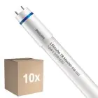 Flerpack 10x Philips LED Tube T8 MASTER (EM/Mains) Ultra Output 16W 2300lm - 830 Varm Vit | 105cm - Ersättare 38W