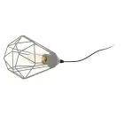 Eglo Bordslampa Tarbes Stål Grå | Passande för 1x E27