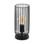 Eglo Bordslampa Roccamena Stål Svart | Passande för 1x E27