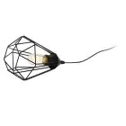 Eglo Bordslampa Tarbes Stål Svart | Passande för 1x E27