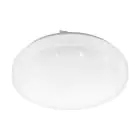 Eglo Vägg och Taklampa Frania-S Stål Vit 10W 1100lm - 830 Varm Vit | IP20 