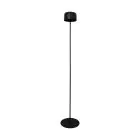 Eglo Golvlampa Roccanova-L Solar Stål Svart 2W 270lm - 830 Varm Vit | IP44 - Touchdimmerbar - USB-C