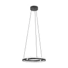 Eglo Pendellampa Mezzomonte Aluminium Stål Svart 20W 1600lm - 827-865 Justerbar Vit | IP20 - Dimbar 